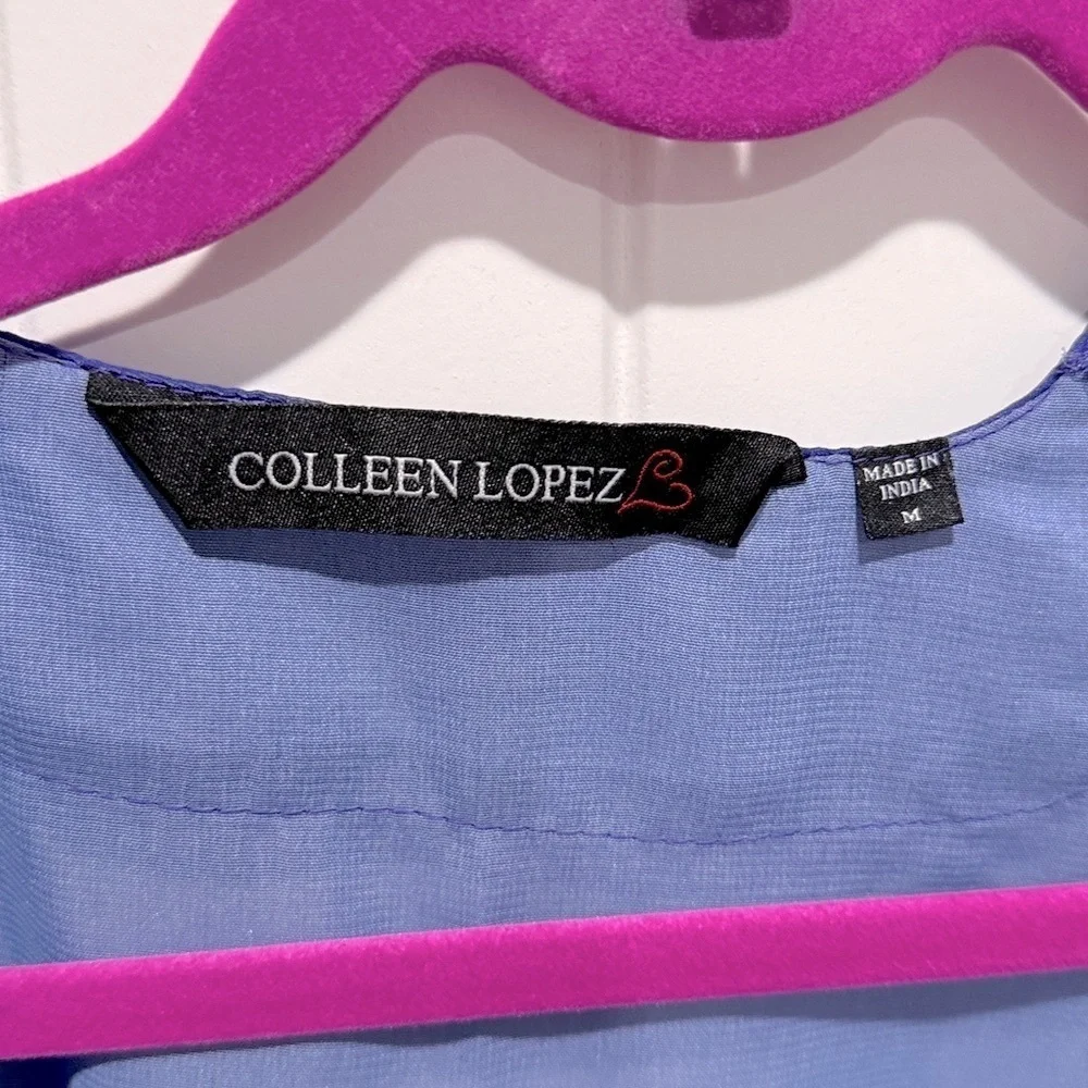 NEW Purple Ombré Sheer Kimono Top - Picture 7 of 9